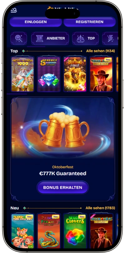 WishWin Mobile Erfahrung